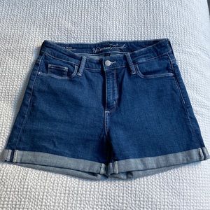 Universal Thread • High Rise Midi Jean Shorts